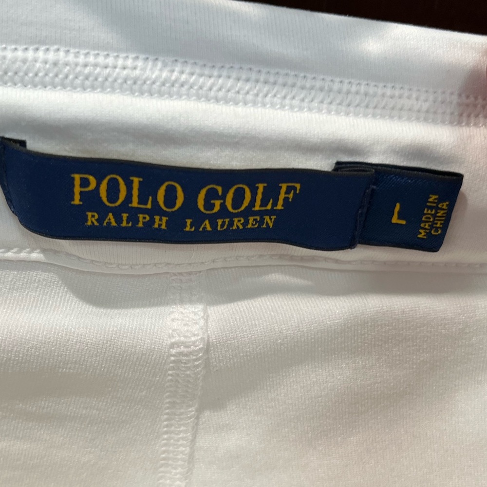 Ralph Lauren‎ Polo Golf White and Pink Golf Skirt Sz. L - Picture 5 of 9